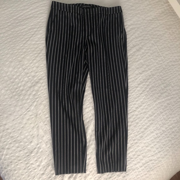Zara Pinstripe Trousers - Picture 1 of 4